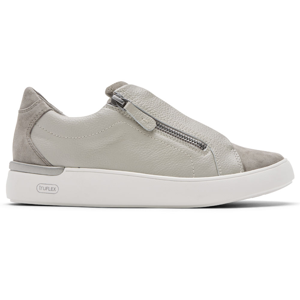 Rockport Womens Sneakers Grey - truFLEX Parissa Laced - UK 592-NWIPTO